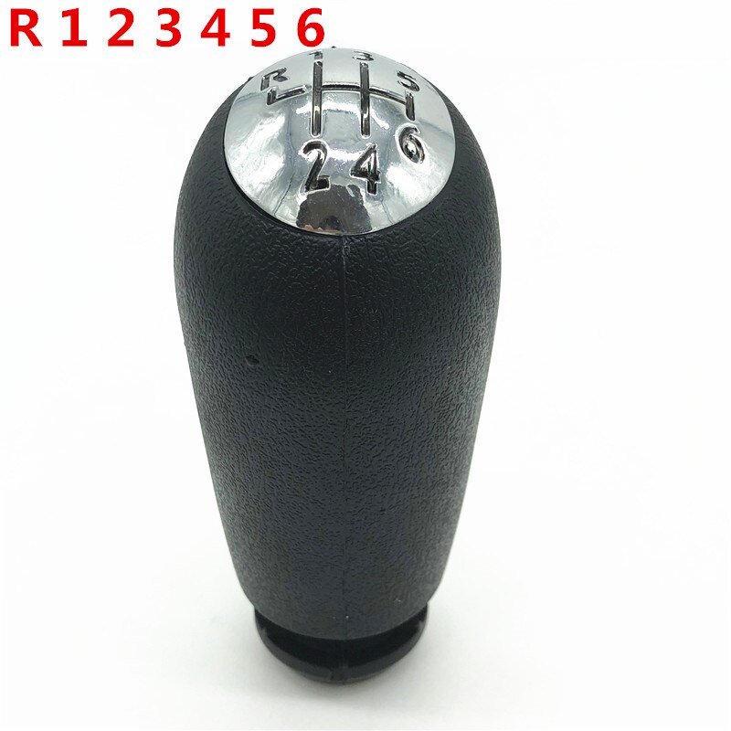 5/6 hastighet bil styling växelreglage lock huvud för renault clio  mk3 3 iii megane  mk2 scenic  mk2 cool handtag boll stick spak: 6- växlad växelvred
