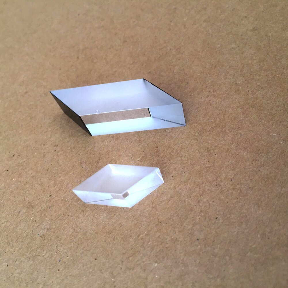 Triangular Prism Optical Glass Right-angle Prism Reflection Special-shaped Parallelogram Prism Mitsubishi Mirror Oblique Prism