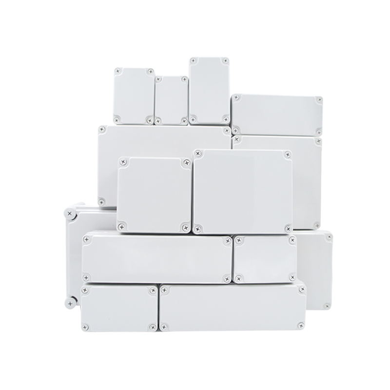 IP65 ABS Junction Box Plastic Waterproof Distribution Box Outdoor Monitoring Power Junction Box Sealed Waterproof Enclosures-AG
