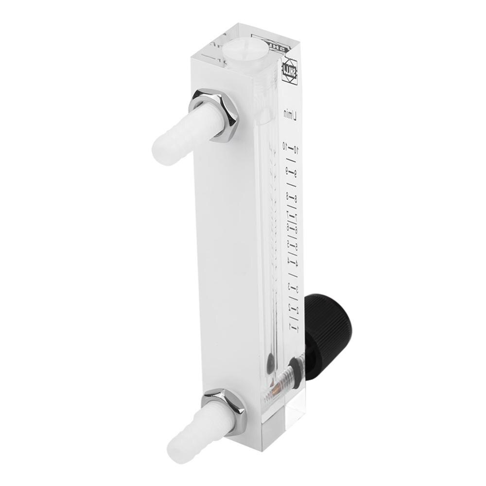 LZQ-7 Flowmeter 0.6Mpa 1-10LPM Flow Meter Acryl Gas Lucht Zuurstof Flowmeter Countor Indicator O2 Met Regelklep Connector