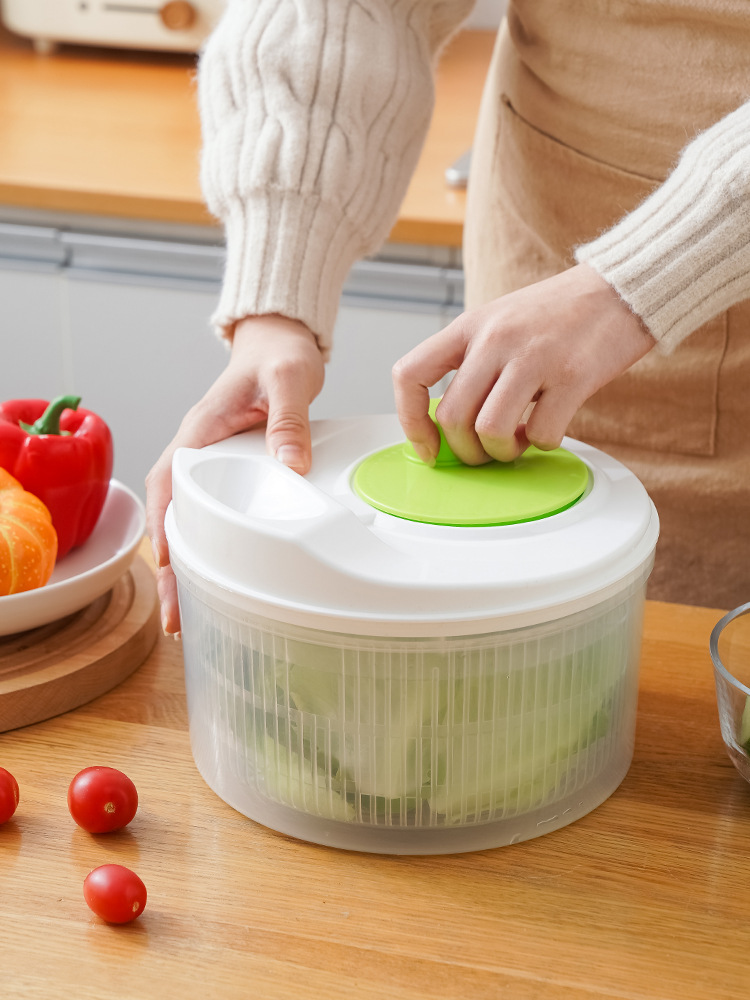Spinner para ensalada, lechuga verde, lavadora secadora, escurridor, colador para verduras, para lavar y secar, herramientas de cocina