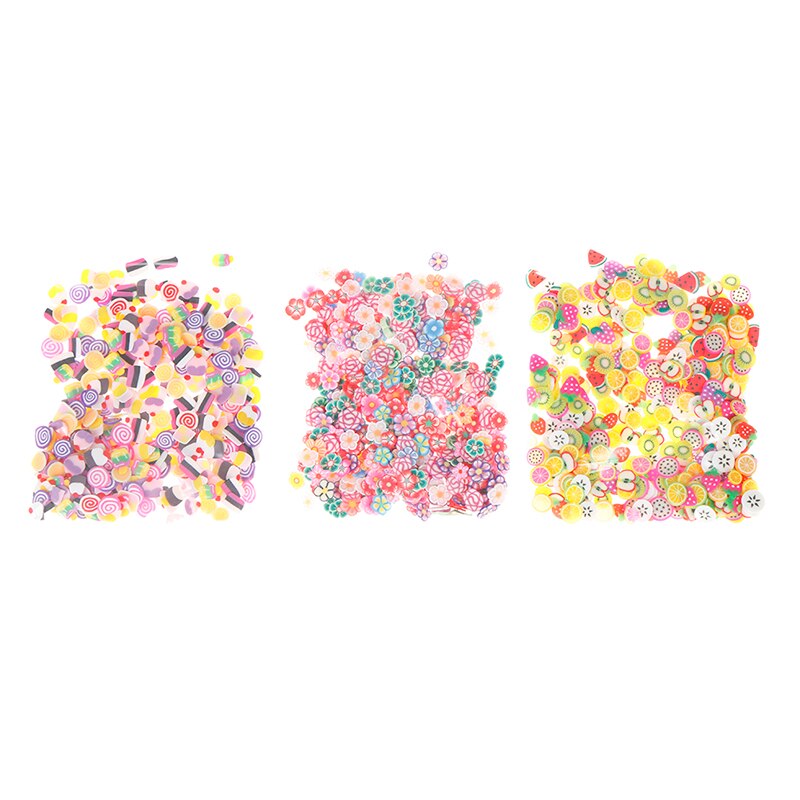 500 Uds. Cuentas de arcilla de flores mezcladas decoración manualidades cabujón plano Scrapbooking ajuste el teléfono adornos Diy Accesorios