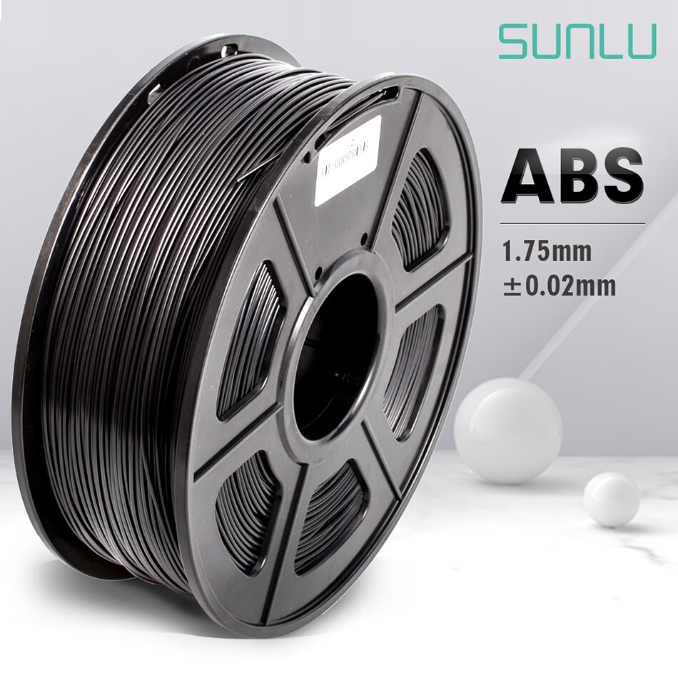 Sunlu Abs Gloeidraad 1.75 Mm 1Kg Voor 3D Printer Abs Plastic 3D Printing Filament Voor 3D Printer Levert Extruders