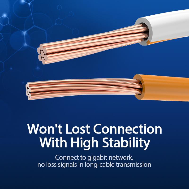 Vention Cat6 Cable Ethernet rj45 Cable Lan CAT 6 Cable de conexión de red para enrutador de ordenador portátil PC 1,5 m 2m 3m 5m 40m Cable Ethernet RJ45