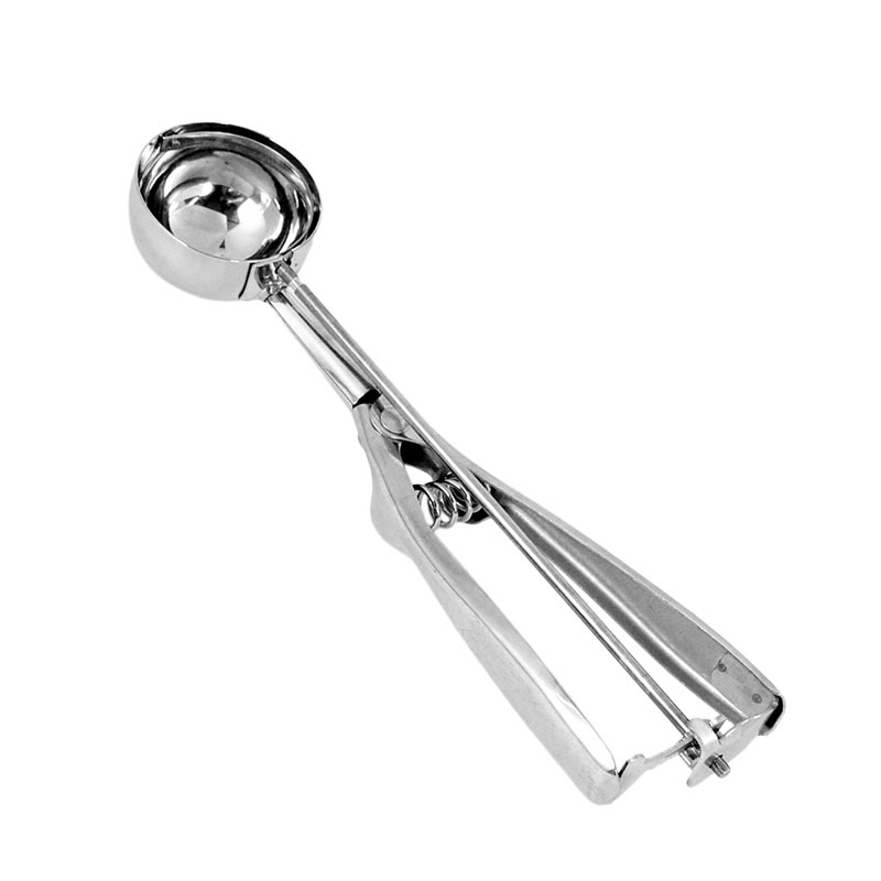 1 stk. køkkenisværktøj, bestik, kartoffelmos, isske, skeer, isgadgets, 4cm/5cm/6cm