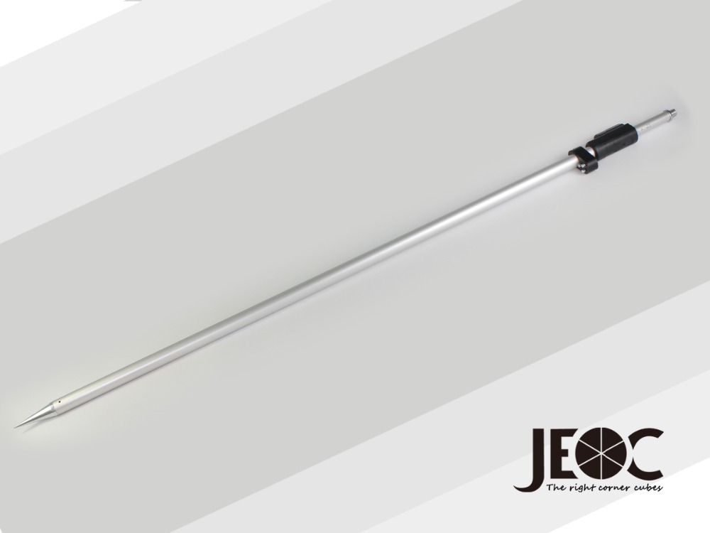 215mm Compression Lock Surverying Prism Pole with 5/8 Inch Mount, for Topcon Sokkia Seco Systems