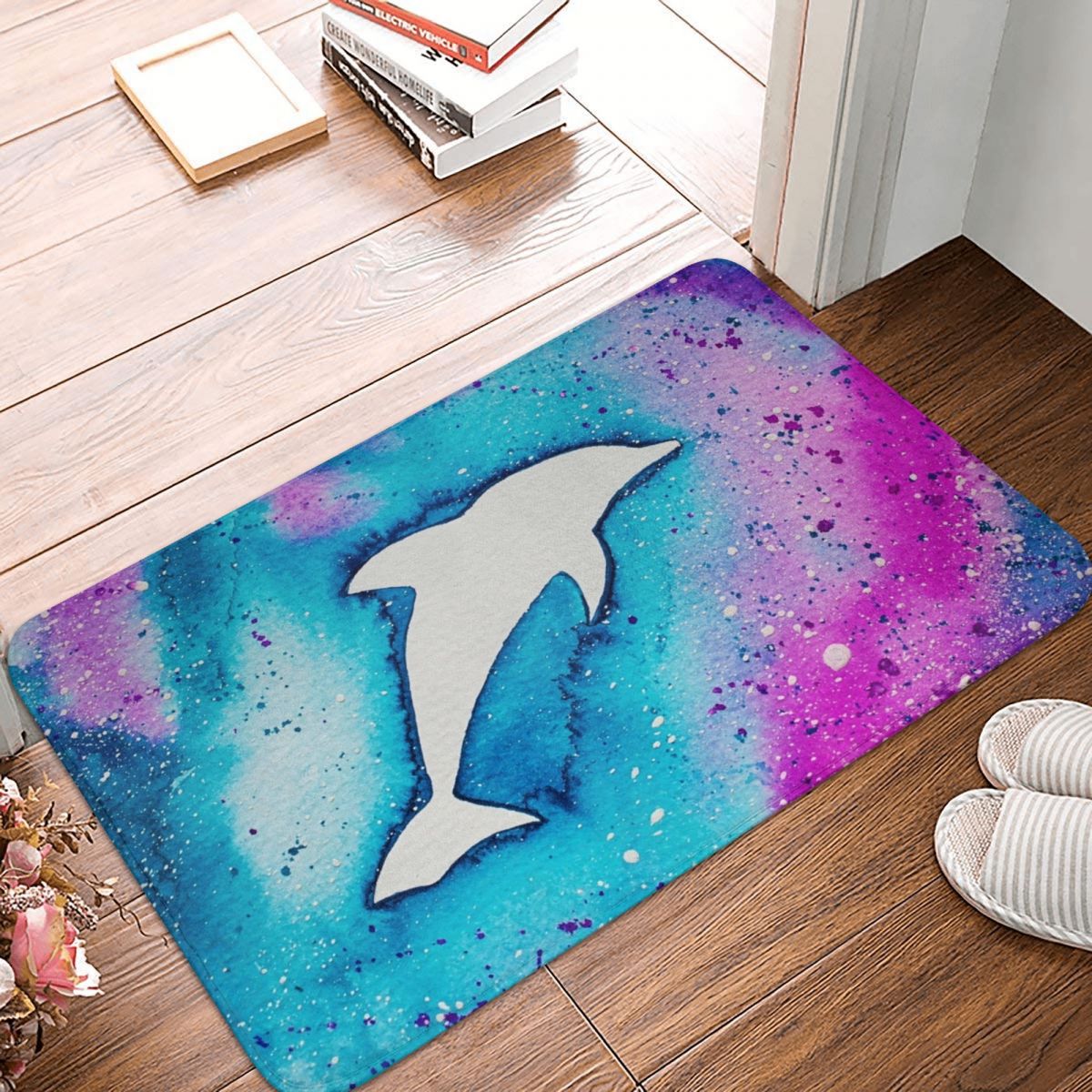 Delfin wycieraczka witamy miękka sypialnia podłoga w kuchni dywan domowy dywan wycieraczka robić butów dzika chłonna mata kąpielowa