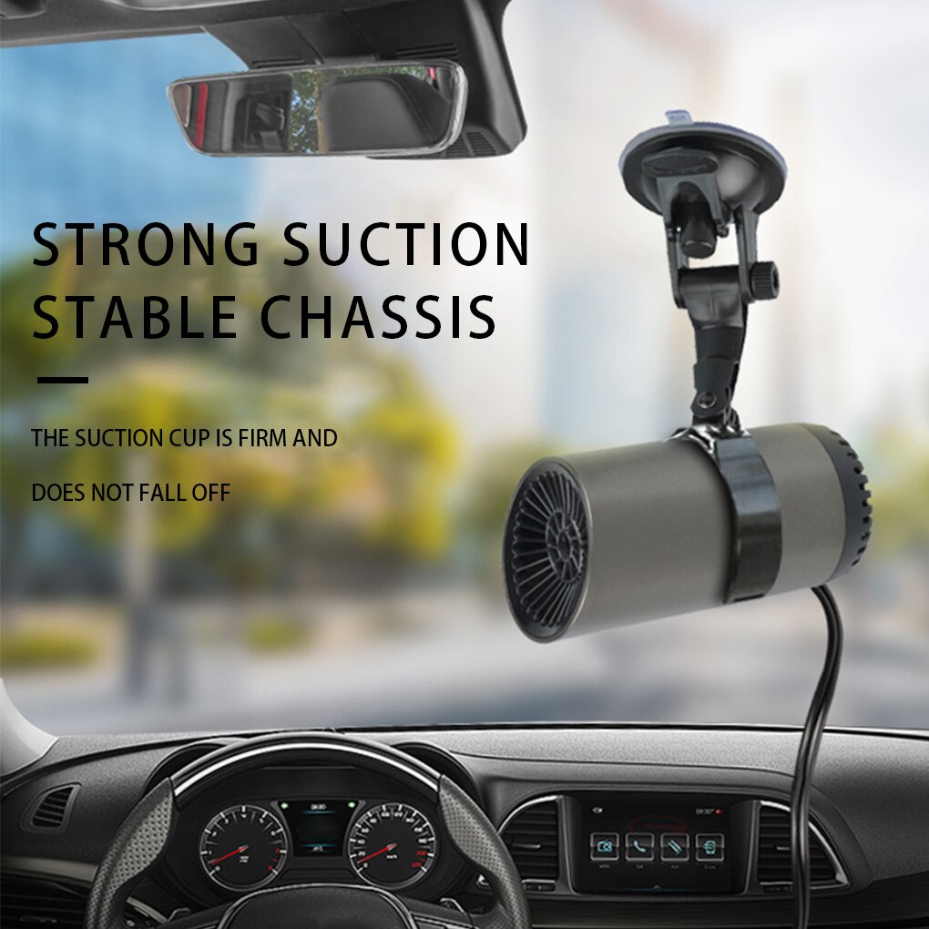 Universal Car Heater Fan 12V Interior Heating Cooling Fan Car Windshield Defrost Anti-fog Heater