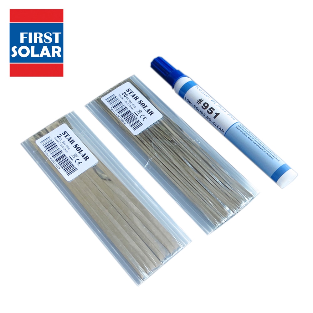2m 6ft 5.0x0.2mm solar cells tab bus bar wire for PV Ribbon Tabbing wire for DIY connect Strip Solar panel