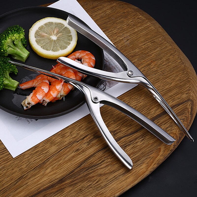 Plier Deveiners Shrimp Peeling Seafood Tools Prawn Crayfish Shell Lobster Shell Remover Device Shrimp Cleaner Kitchen Gadgets