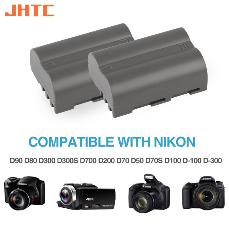 EN-EL3e EN EL3e Battery Charger for Nikon D30 D300s D50 D70 D70S D100 D200 D300 D800 V1 1500mAh ENEL3e Batteries Charger