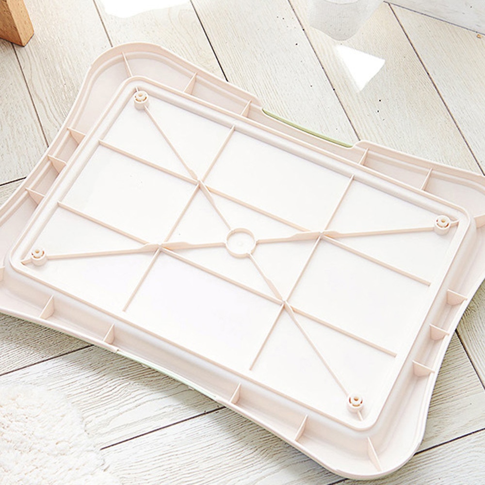 Draagbare Plastic Pet Hond Kat Wc Lade Huisdier Potje Urinoir Kom Pee Training Toilet Te Schoon Huisdier Product