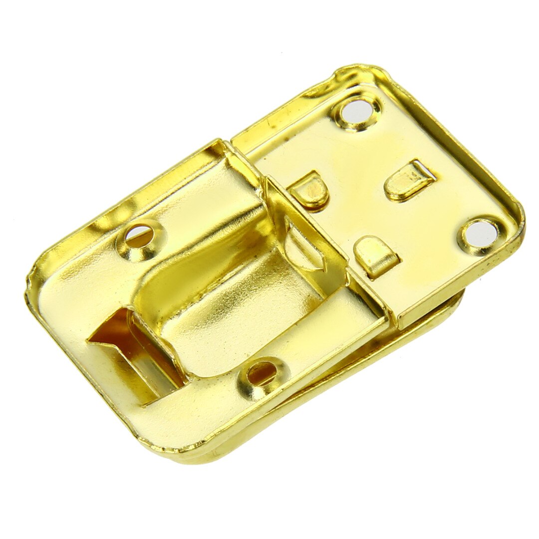 4pcs Gold/Silver Fastener Toggle Lock Latch Catch for Suitcase Case Boxes Chests Trunk Door Hasps Locks Hardware Tool