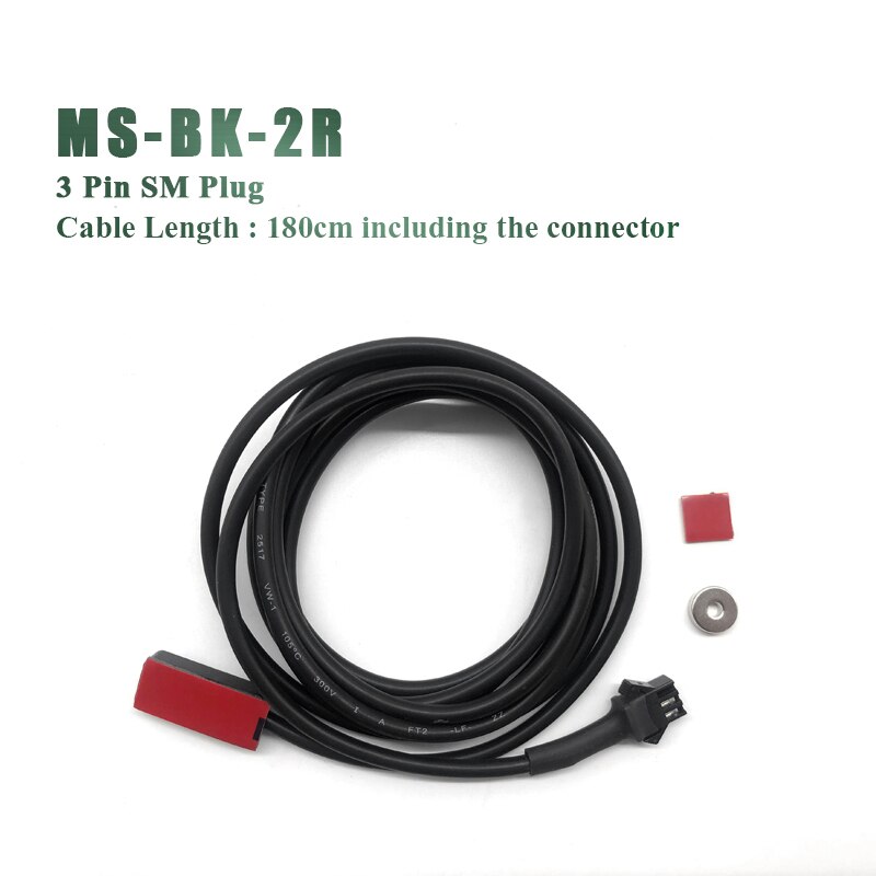 Electric Bike Brake Sensor Power Cut off e-bike Brake Hydraulic Brake 2 Pin 3 Pin Waterproof SM Connector Plug: plum