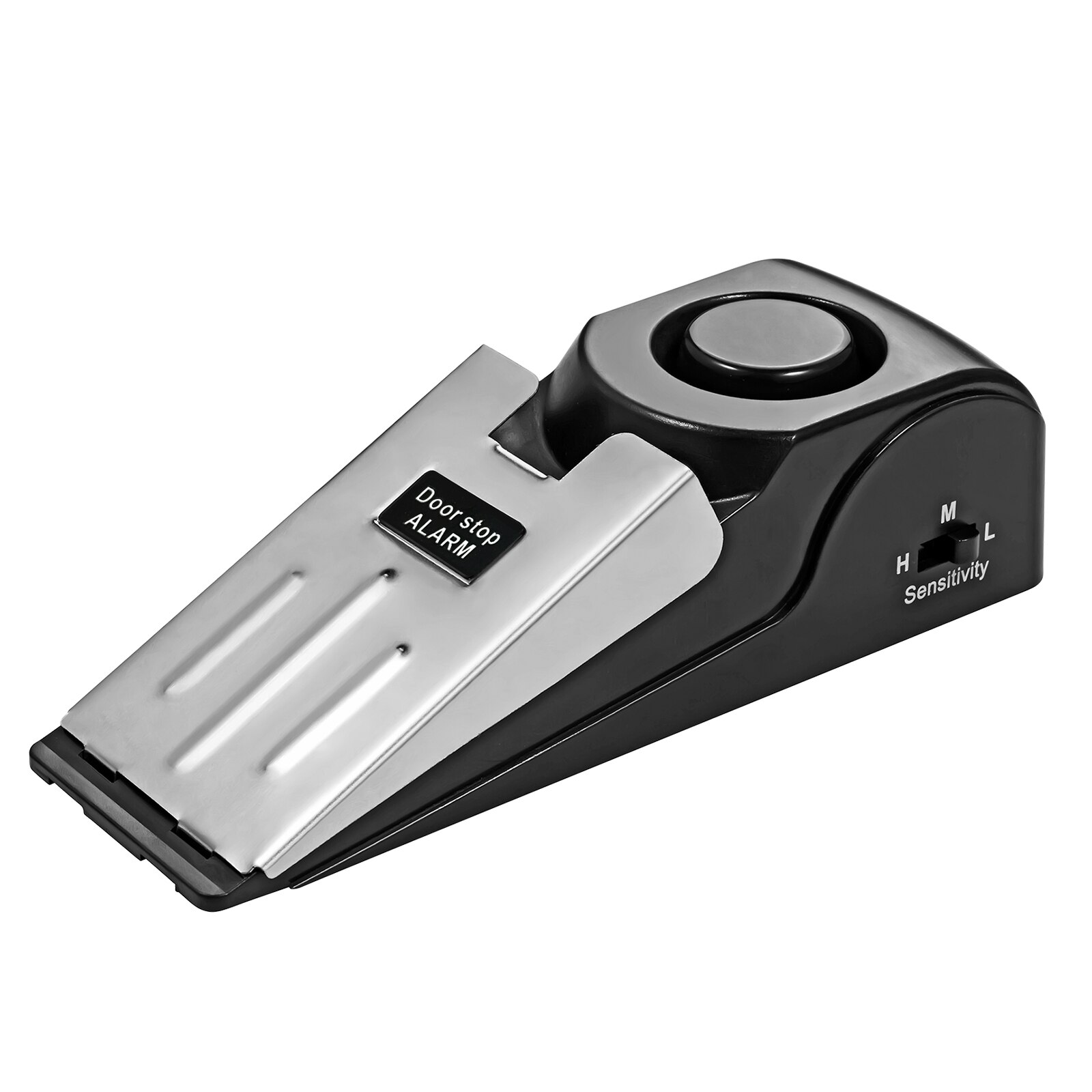 125 dB Wireless Door sensor Triggered stop Security alarm system Home Wedge Shaped Door topper Alarm Block Blocking System: Default Title