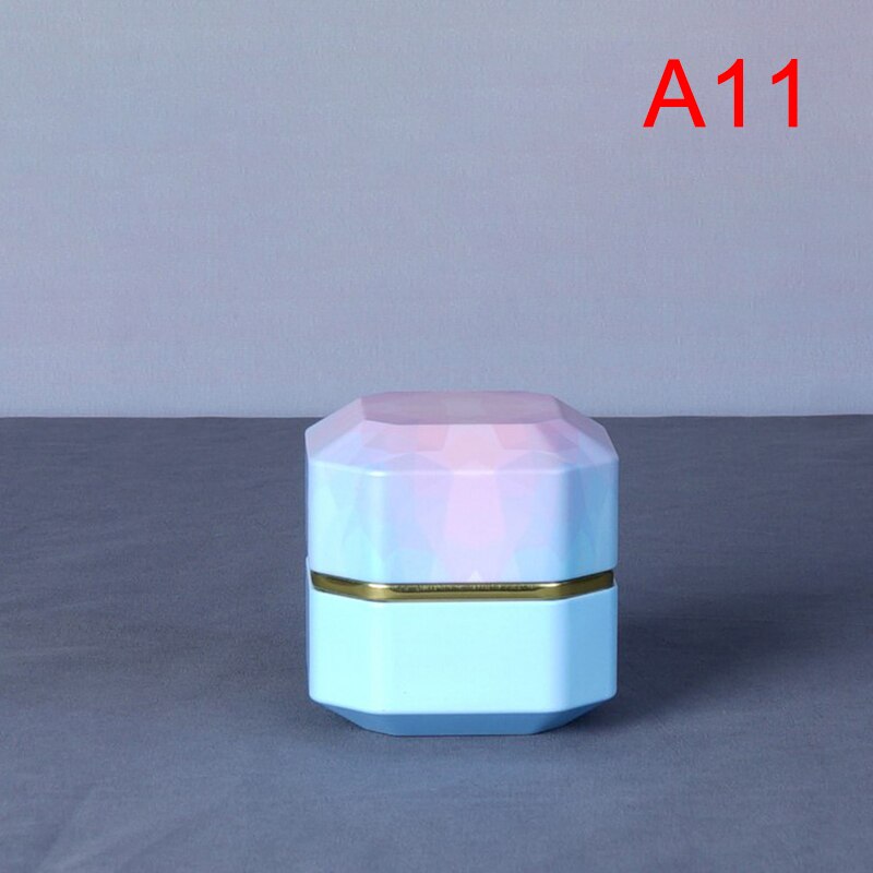 Diamond Shape Mini Tin Tea Coffee Candy Storage Box Tea Caddy Metal Case Wedding Party Box: Yellow