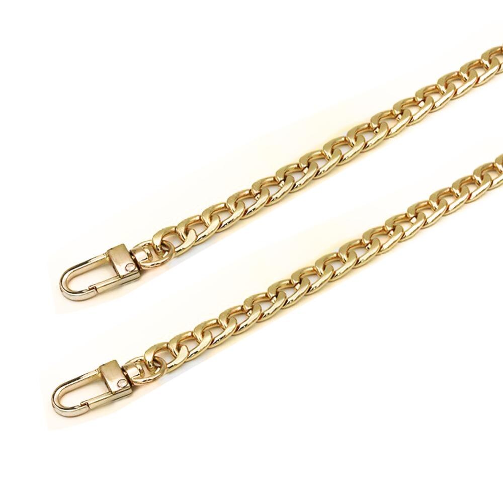120cm metalen kettingriemen voor handtasgrepen, doe-het-zelf vervanging voor schoudertasriemen, zilveren kettingriem voor tasaccessoires: Roze