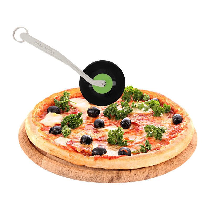 Top Spin Slice Platenspeler Pizza Cutter Vinyl Record Pizza Cutter Wiel