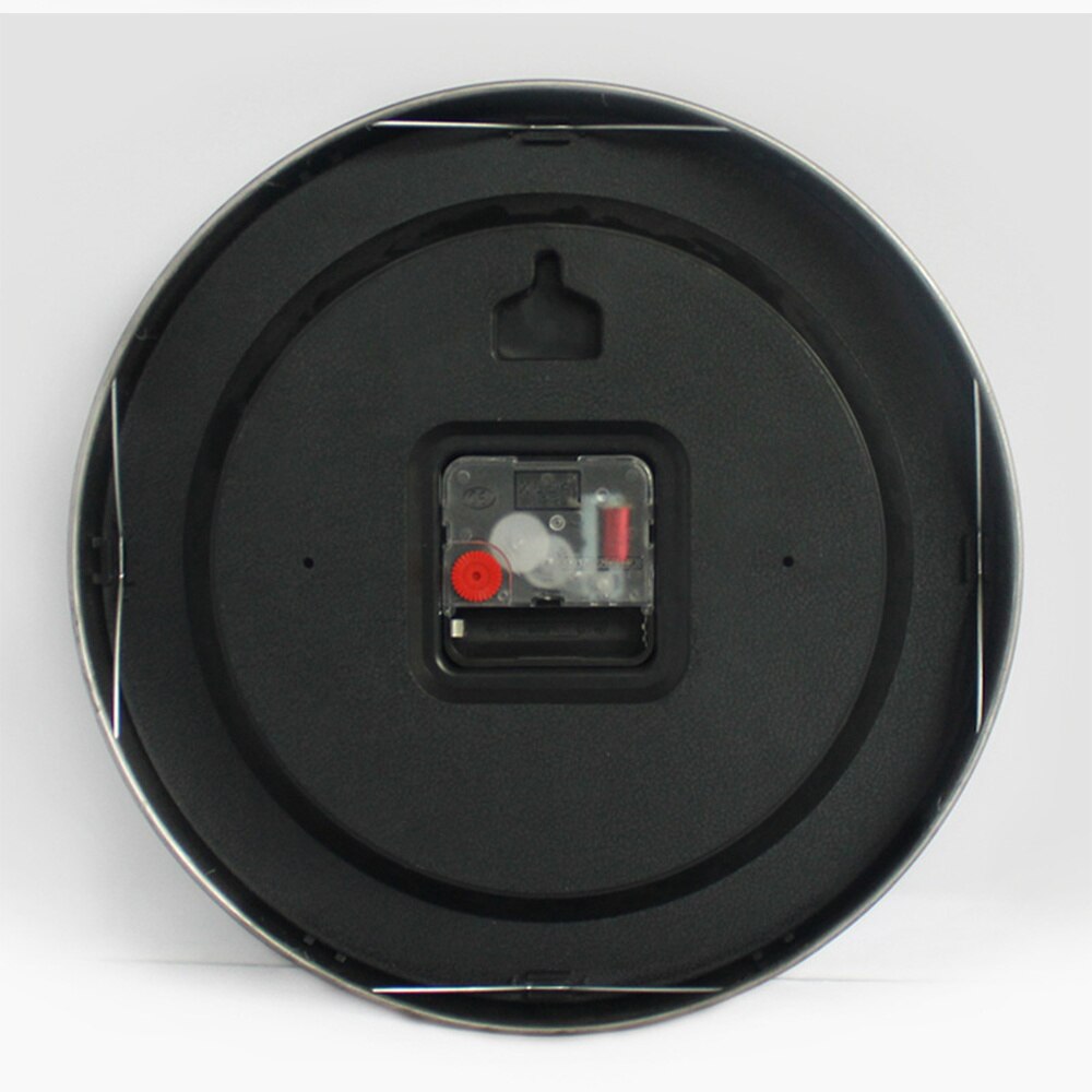 1Pc Electronic Wall Clock Retro Wall Hanging Clock LED Wall Clock for Home Store Without Battery (White)