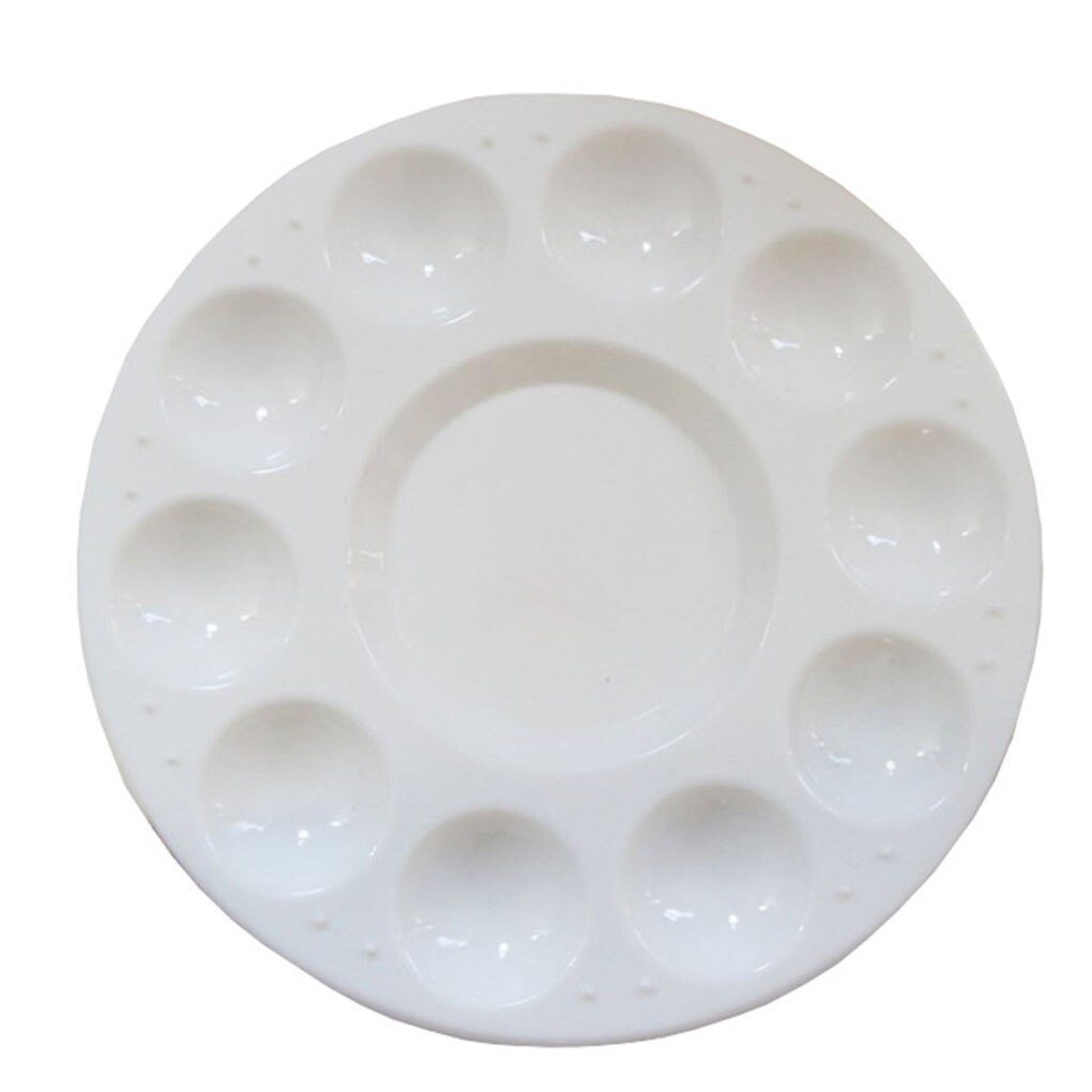 18 Watercolor Plastic Oil Painting Tray Mixing Palette Artist Acrylic Oil Drawing Supply: 3