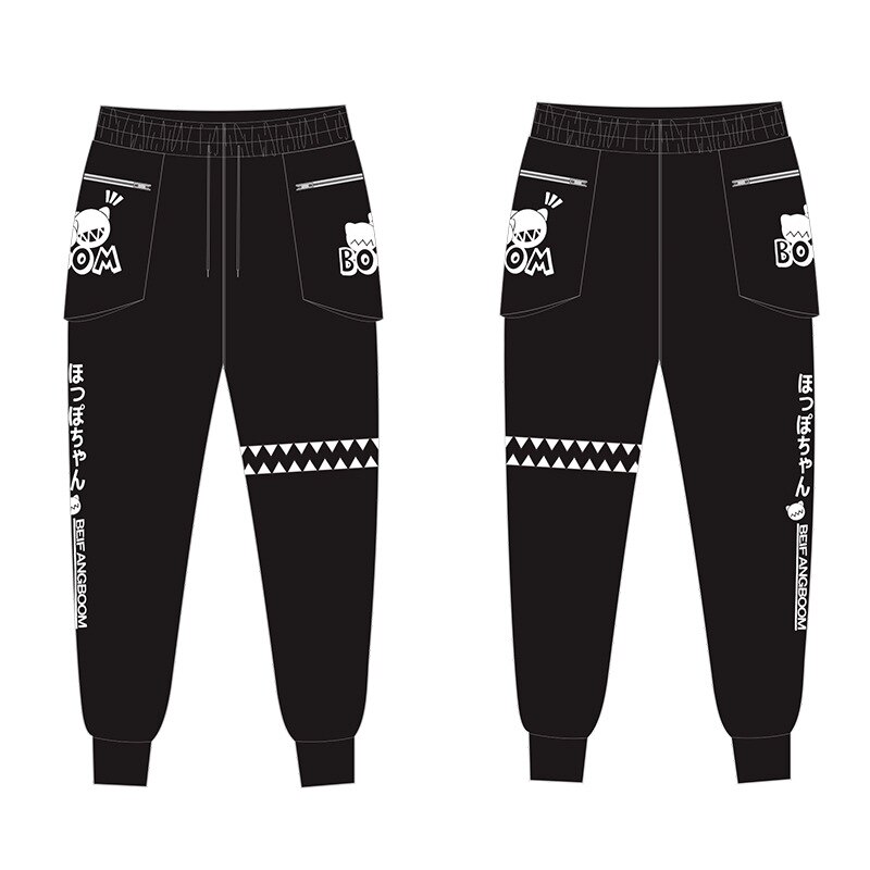 Volwassen Unisex Game Collection Katoen Potlood Zweet Broek Kostuums Voor Vrouw Man Plus Size