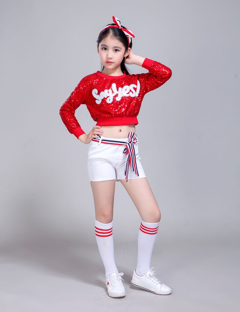 Nuevos trajes para niñas, baile de jazz para niños, baile callejero, traje de baile moderno para niños, traje de baile de hip hop