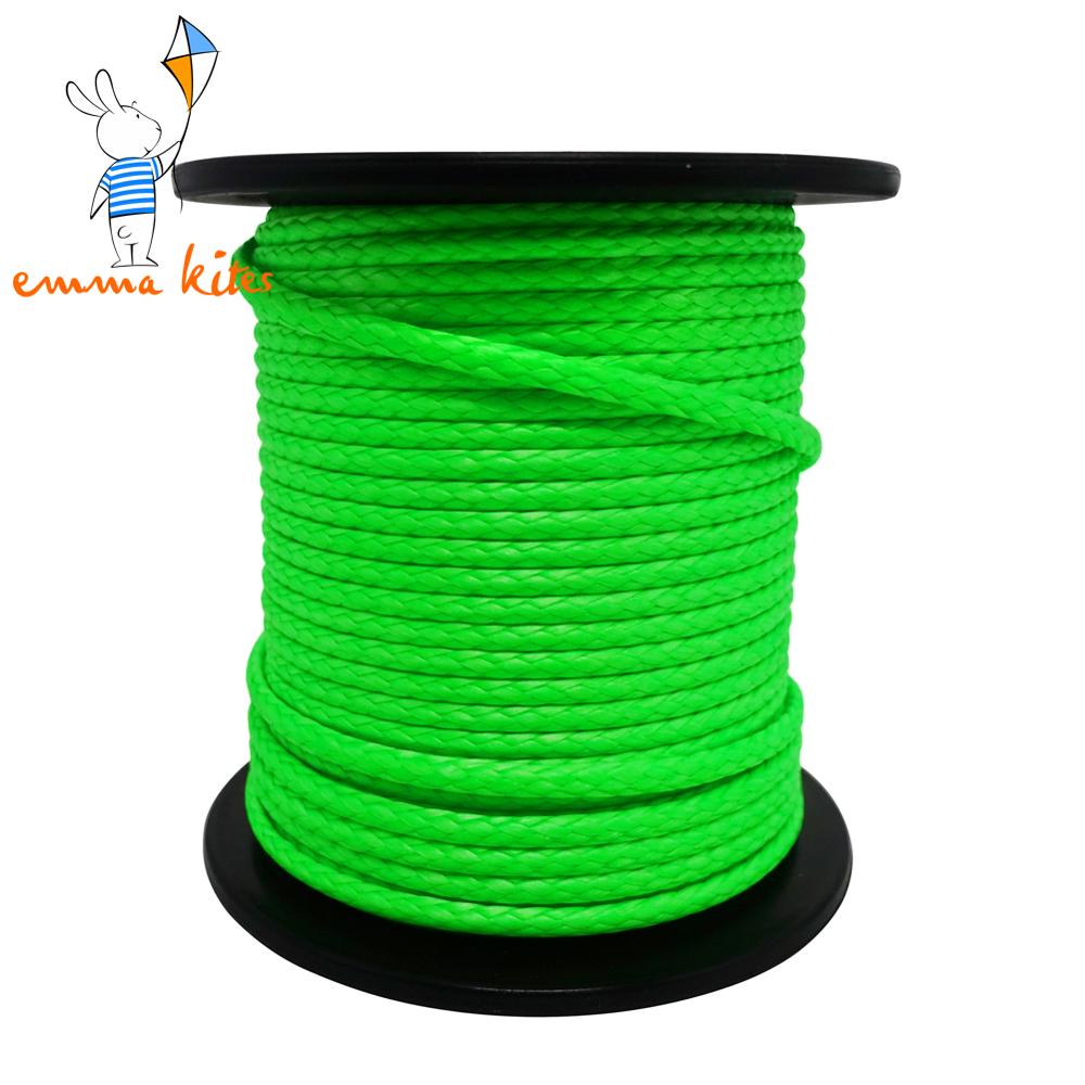 100lb - 1000lb Green Braid UHMWPE Line Kite String for Fishing Kite Flying Outdoor Camping Tent Cord
