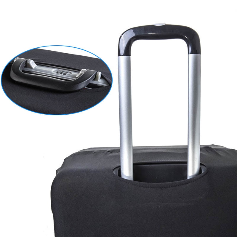 Simple Travel Suitcase Cover Elastic Thick Luggage Dust Protective Case Travel Accessories