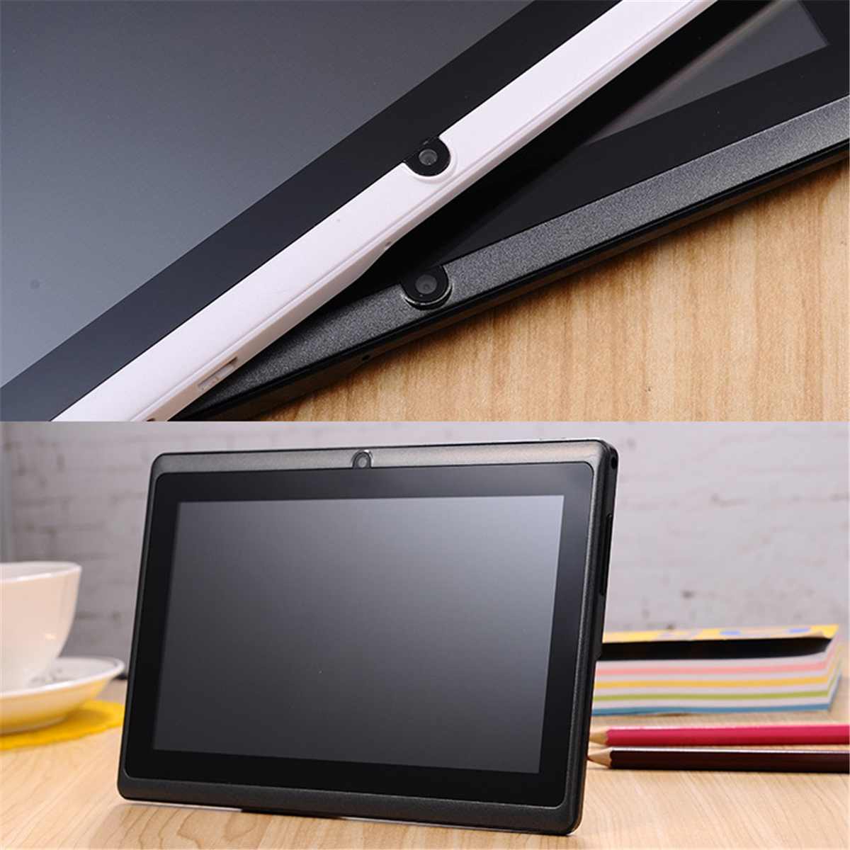 tablettes tactiles 7 inch HD 512M+4GB Kids Children Pad Android 6.0 Quad Core 4000mAh WIFI Navigation Tab