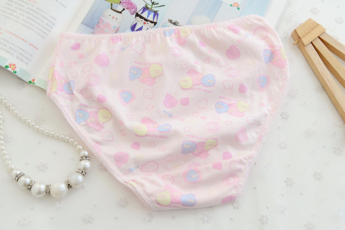 12pcs/Lot Girls Cotton Panties Briefs Children Underwear Cartoon Briefs Underpants 1-2Y GTNN0001