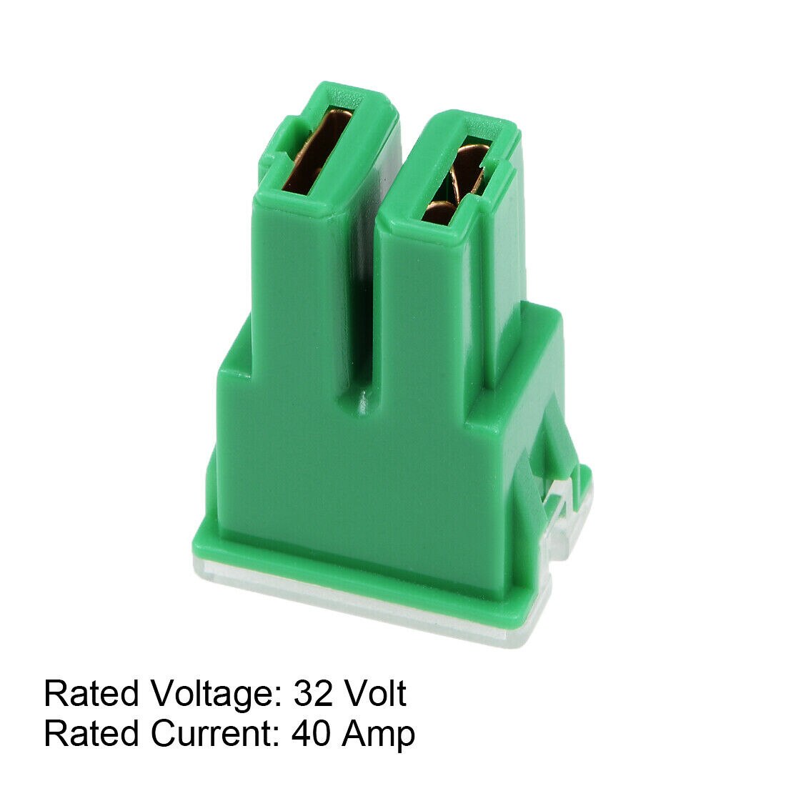 Automotive Mini Cartridge Fuse 32V 40A Female Terminal Car Truck Vehicle 5pcs