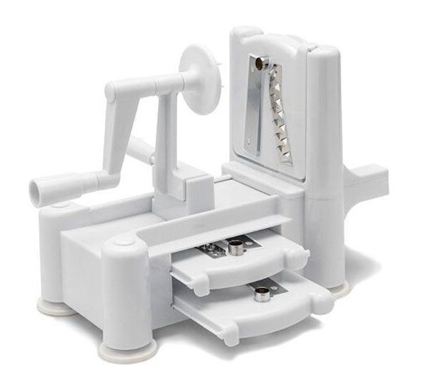 Handy Vegetable Spiralizer Fruit Slicer DIY Kitchen Tools 304 Stainless Steel Blades Manual Peeler