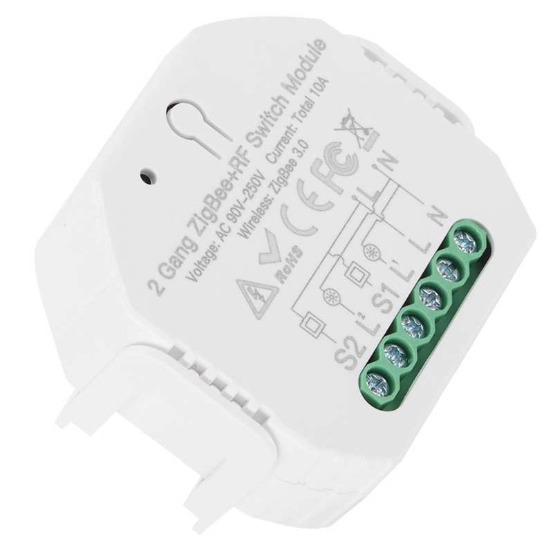 2 Gang Smart Light Switch Module On-Off Controller... – Grandado