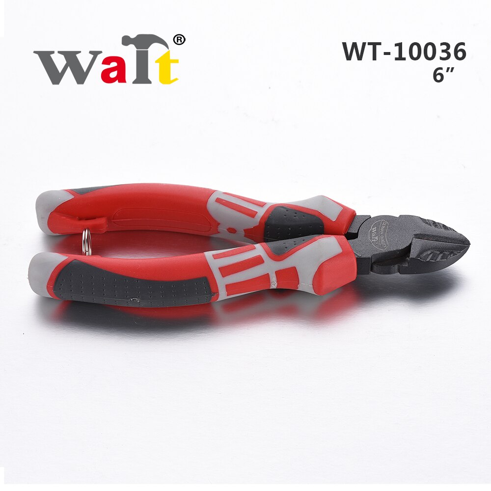WAIT 6" Diagonal Cutting Pliers High Leverage Side Cutter Electrical Heavy Duty Crimping Stripping Cable Wire Cutting