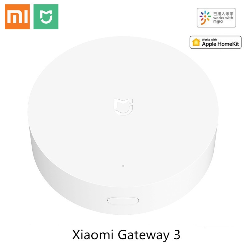 Originele Xiaomi Mi Gateway 3 Hub Mijia Smart Home Hub Met Mijia App Ondersteuning Homekit Ondersteuning Zigbee, Wi bluetooth & Bluetoot