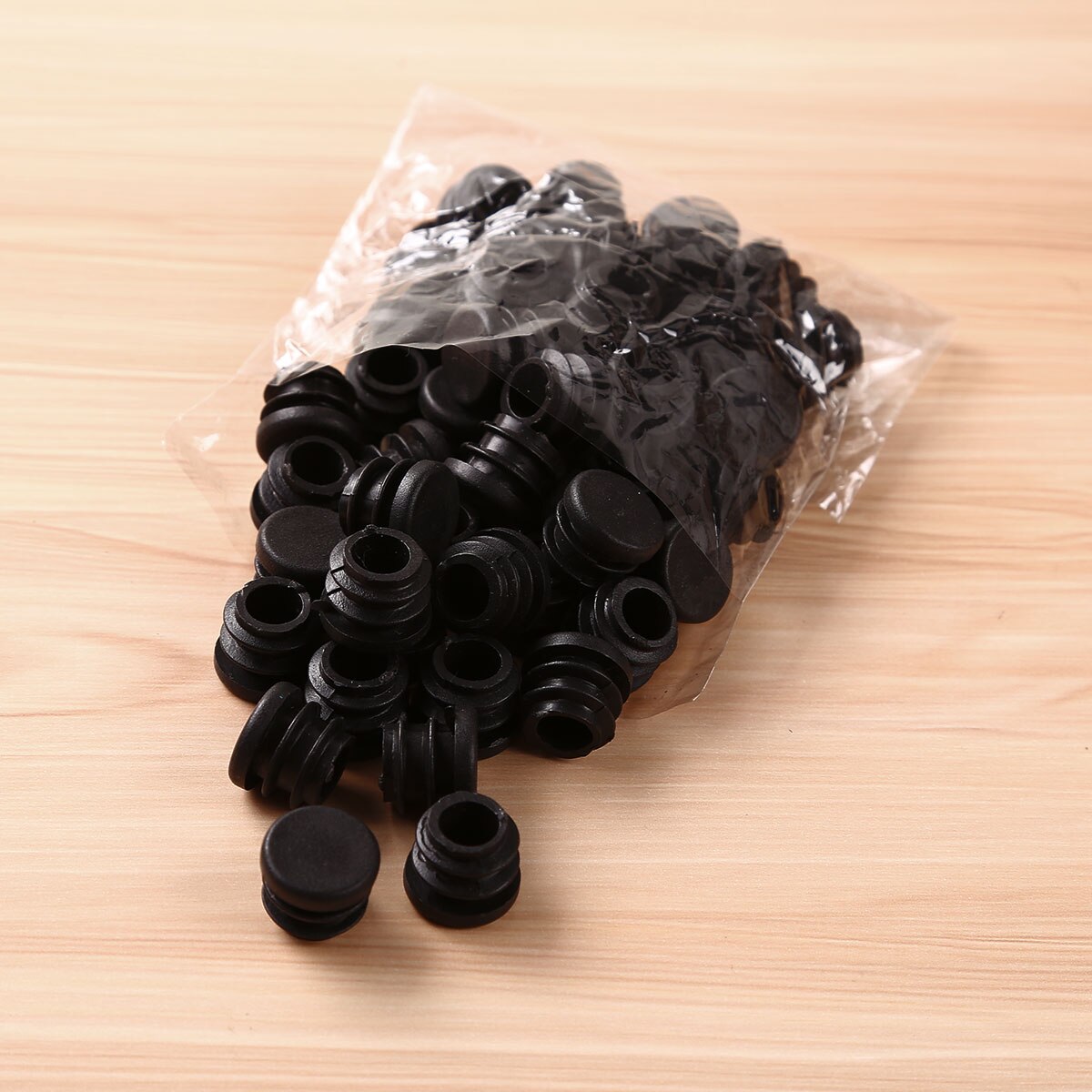 50 tafelstoelpootbeschermers, antislip plastic meubelbekers, plastic meubelpoten, eindkappen, anti-kras hardwarepads