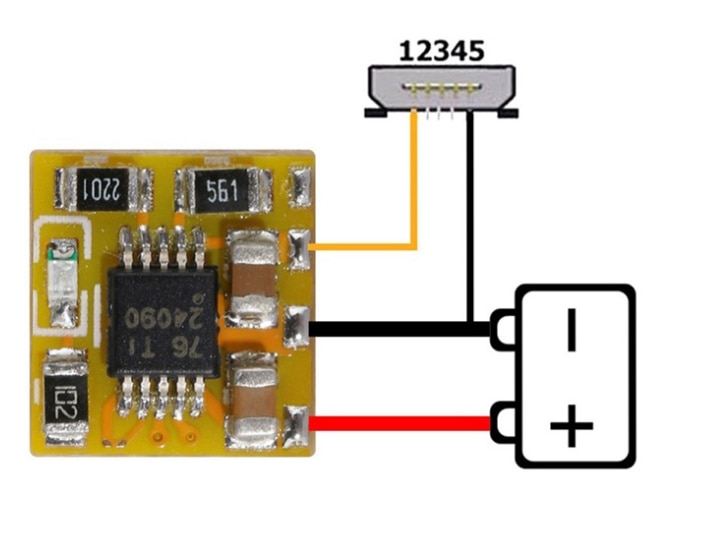 10 pièces ECC facile puce charge résoudre tous les problèmes de charge pour tous les téléphones mobiles et tablettes pcb bon travail