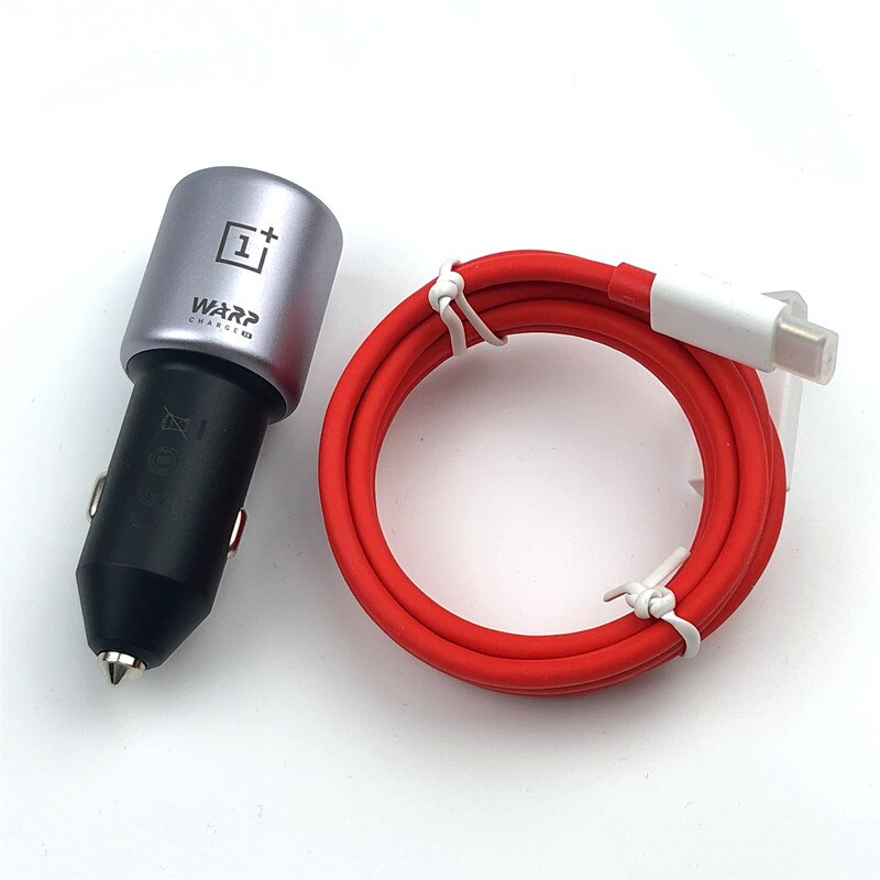 Oneplus Warp Lading 30 Autolader Ingang 12V24V4.5A Output 5V6A Max 6A Usb Type C Kabel Voor Oneplus 7 7T Pro 6T 6: With 150cm cable