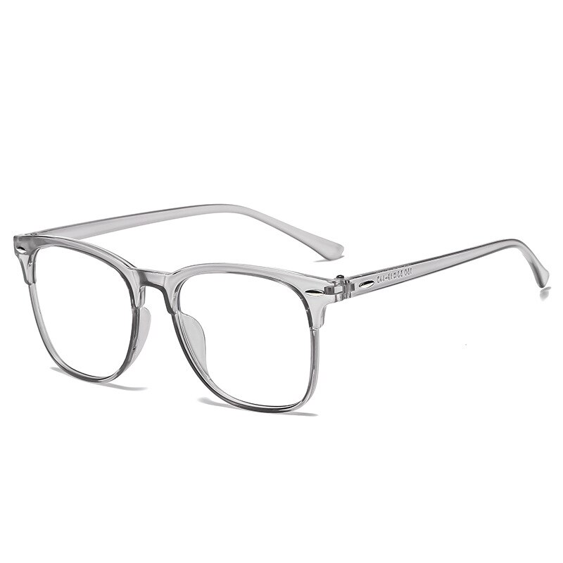 Transparent Computer Glasses Frame Women Men Anti Blue Light square Eyewear Blocking Glasses Optical Spectacle Eyeglass: 2