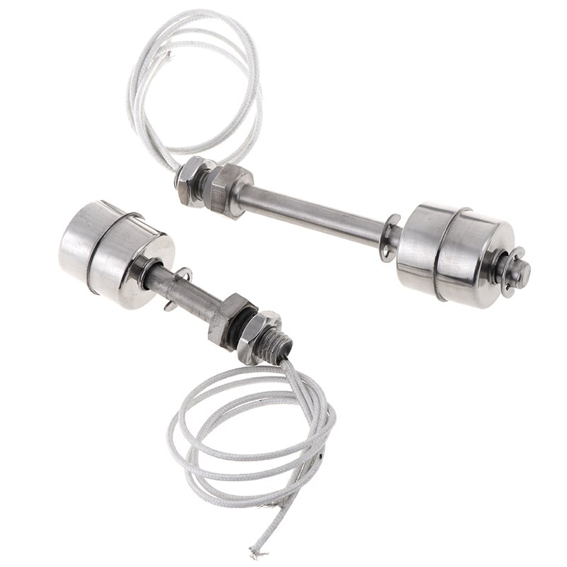 1PCS Stainless Steel Float Switch Tank Liquid Water Level Sensor Double Ball Float Switch Tank Pool Flow Sensors