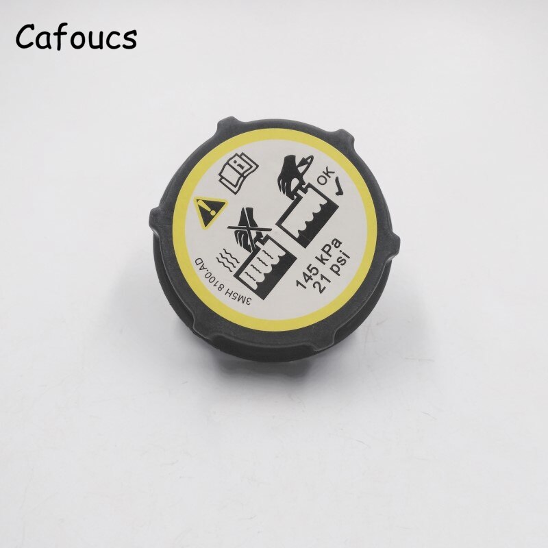 Cafoucs Coolant Recovery Expansion Tank Reservoir Radiator Cap For Ford Focus C-max Kuga For Mazda 3