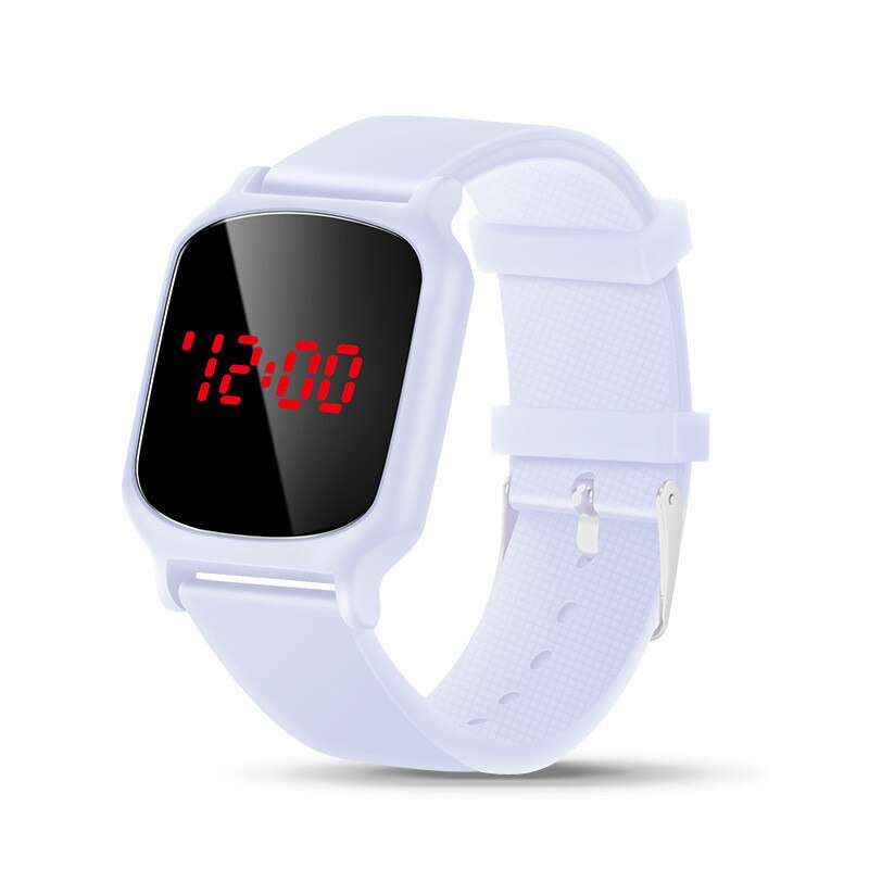 Elektronische Heren Horloges Heren Mode Digitale Sport Horloge Voor Mannen Vrouwen Polshorloge Armband Klok Montre Homme: Purple