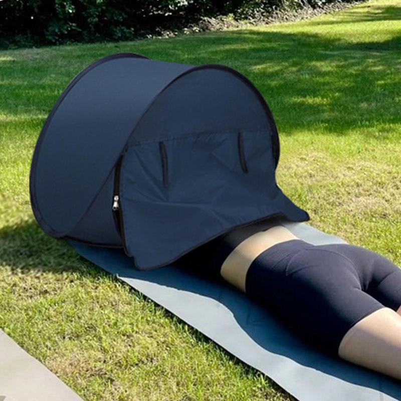 Head Shade Tent Instant Beach Tent Head Shade Protection Canopy Face Head Shade Protection Tent Portable Breathable Small Tent
