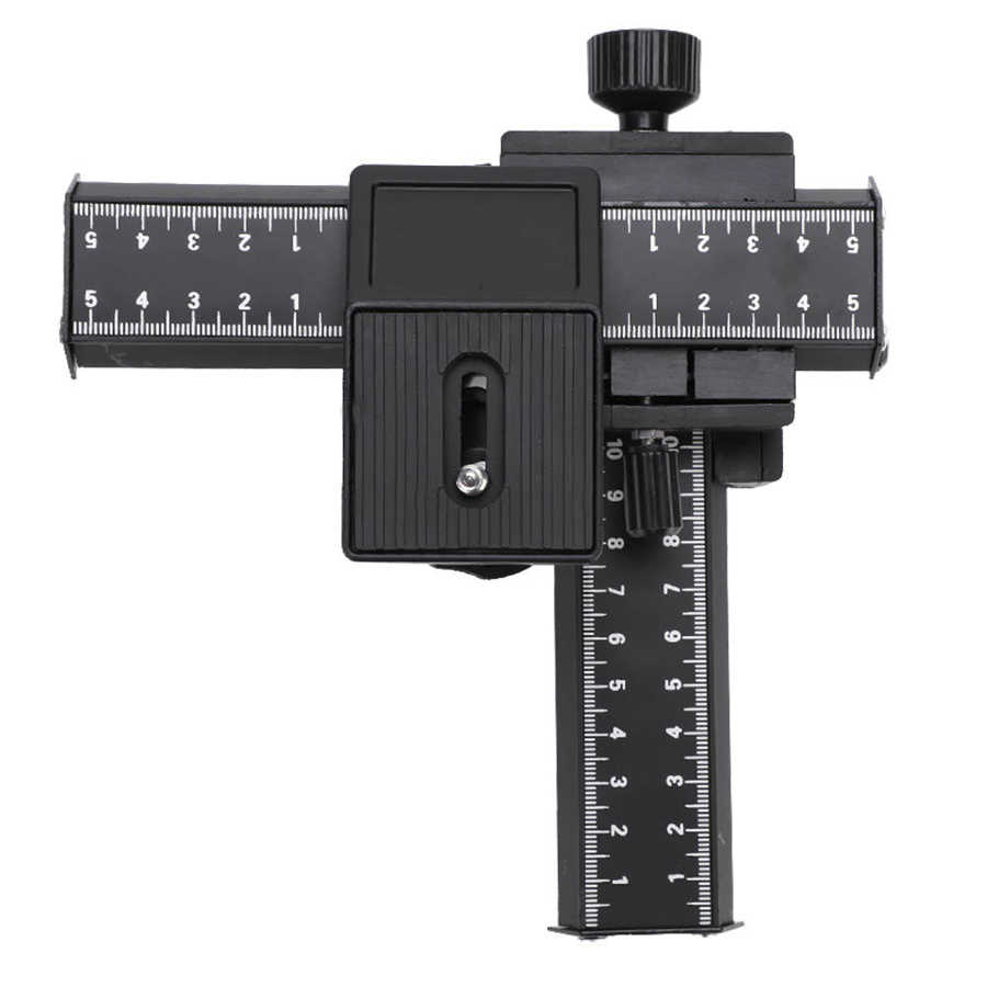 Camera Rail Slider dslr camera 4 Way Macro Focusing Rail Slider with 1/4" Mounting Screw for Close-up Shooting dolly