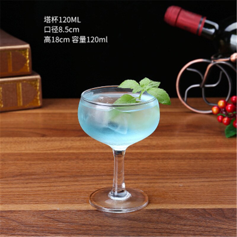 Coctail Wine Whiskey Glass Barware Juice Milk Cup Tea Wine Cocktail Glass Cup Mug Bottle With Drinking: f100ml