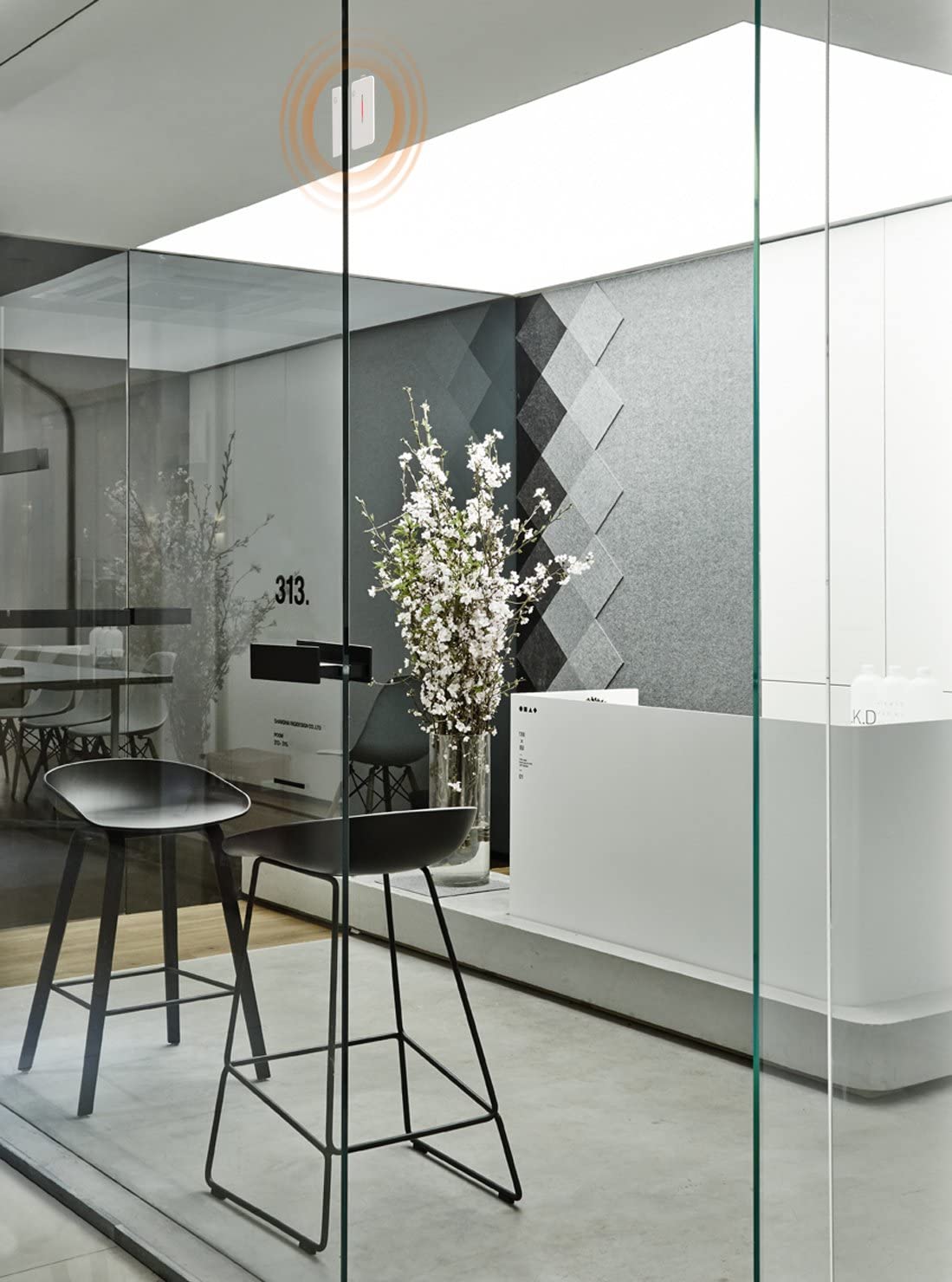 Smart Window Door Sensor ZigBee Wireless Connection Multifunction Work with Smartthings Echo TUYA smart life zigbee 3.0 hub app