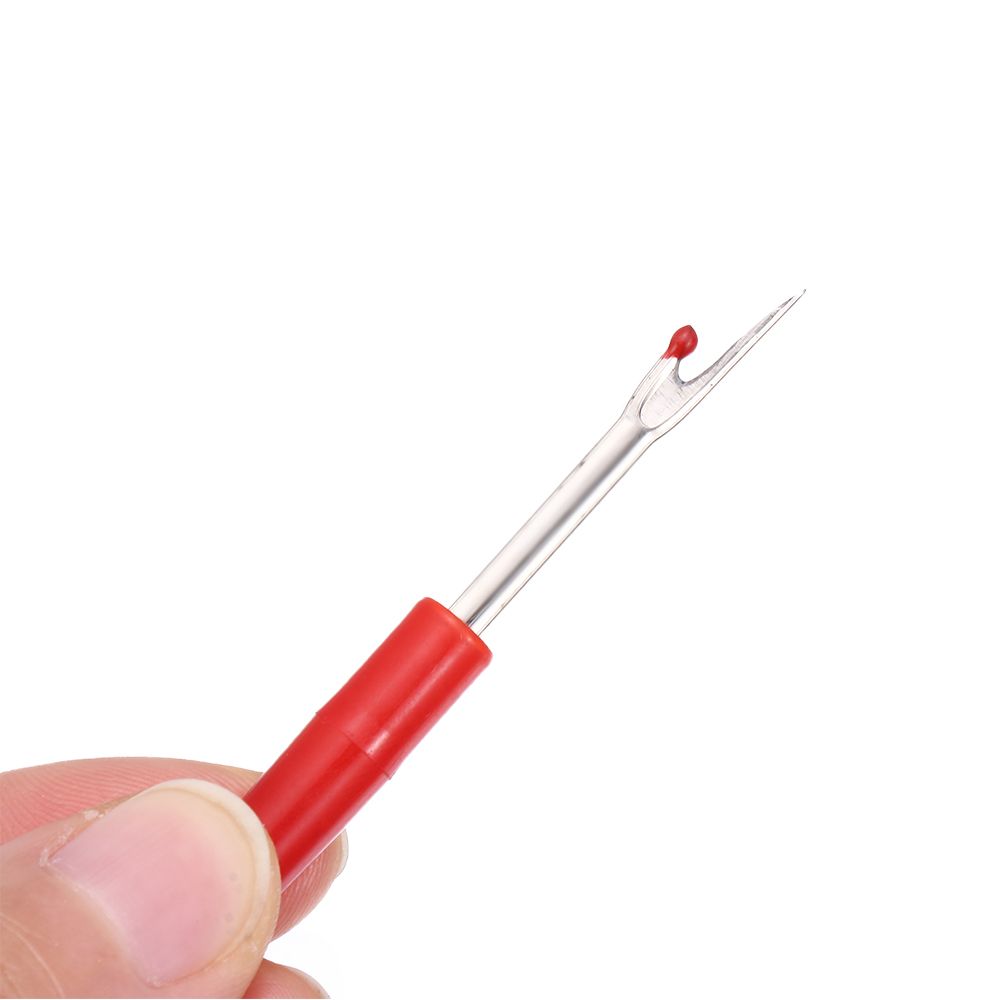 4 Pcs Stitch Remover With Plastic Handle Craft Thread Cutter Cross Seam Ripper Pointed Thread Remover DIY Needlework Sewing Tool