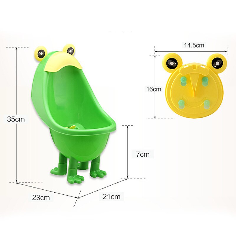 Frog Potty Toilet Training Children Potty Standing Baby Boy Frog Stand Vertical Urinal Pee Infant Toddler Bathroom Frog Urinal
