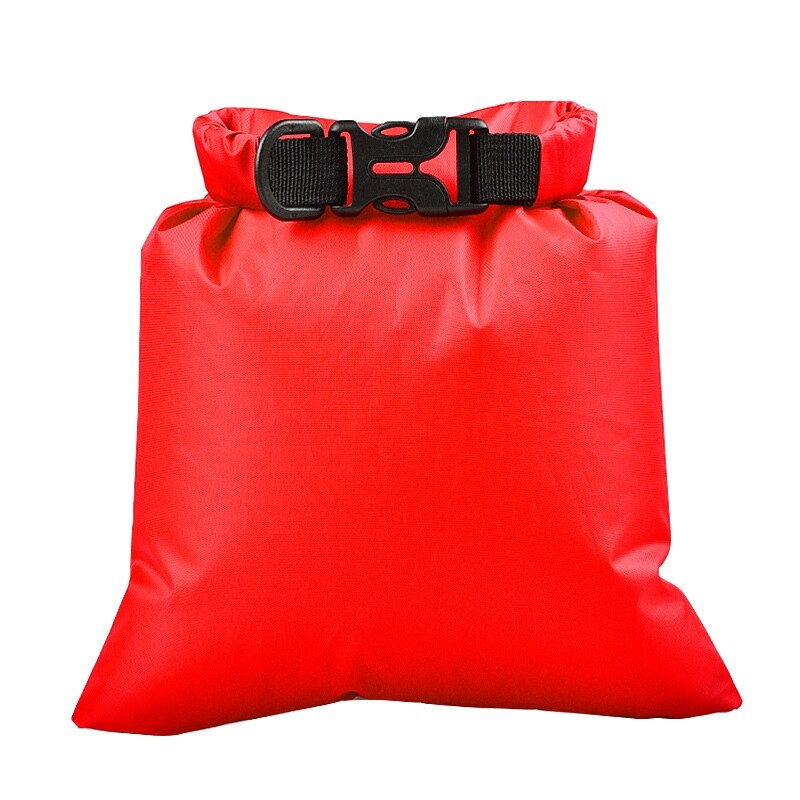3l udendørs vandtæt taske tørpose sæk flydende tørtaske til sejlads fiskeri rafting svømning: Rødvin
