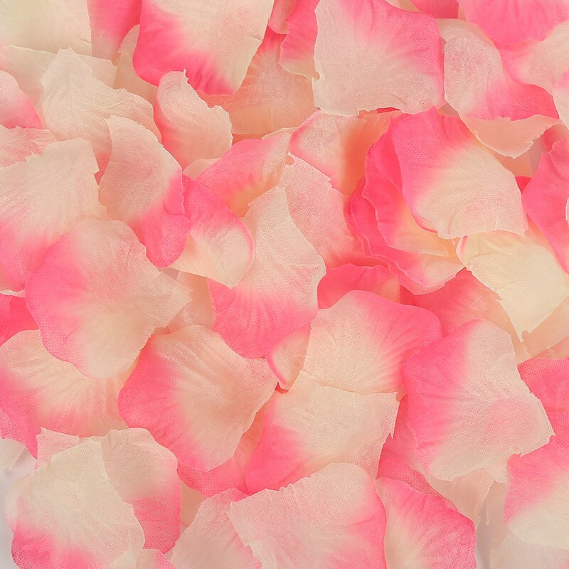 Pétales de roses 500 pièces/sac en soie, pour décoration de mariage romantique, fleurs artificielles, accessoires de mariage
